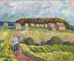 Картина «Тверская область. Деревня Быково»