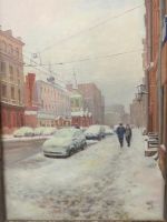 Картина "Москва. Зима пришла"