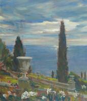 Картина «Воронцовский дворец. Южная  терраса. Алупка»