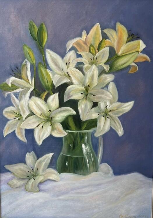 Картина "Лилии"