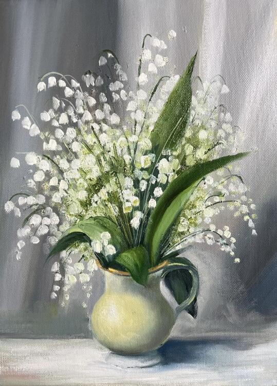 Картина «Ландыши» Картина «Ландыши»