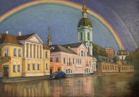 Картина «Москва весенняя»