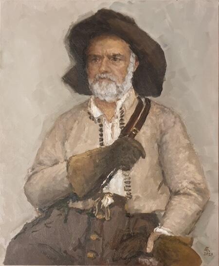 Портрет «Старый мушкетер на отдыхе»