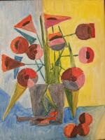 Картина «Праздничные цветы»