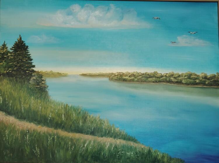 Пейзаж «Клязьма. Лето» Пейзаж «Клязьма. Лето»