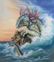 Картина "Морской зверь"