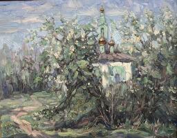 Пейзаж « Весна в Крылатском»