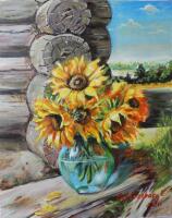 Картина «Подсолнухи»