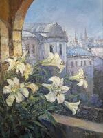 Картина "Взгляд лилий"