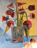 Картина «Праздничные цветы»