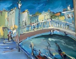 Пейзаж "Венецианский мотив"