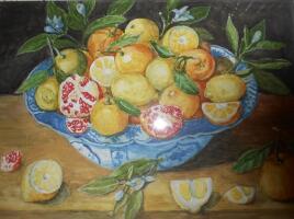 Картина «Натюрморт с лимонами»