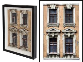 Диорама «Питерский фасад»