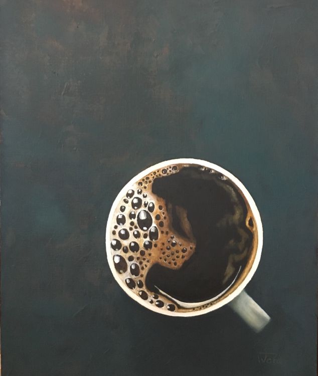 Натюрморт «Кофе — моя страсть», серия «Чашки»