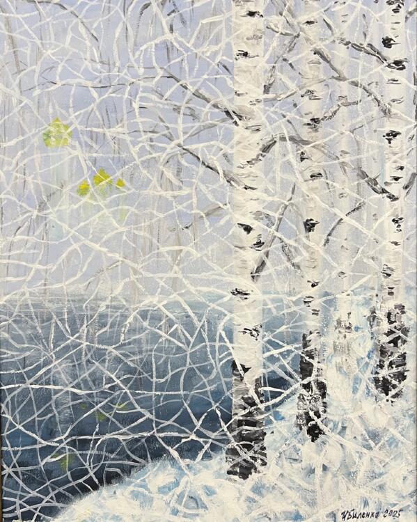 Картина «Зимние узоры»