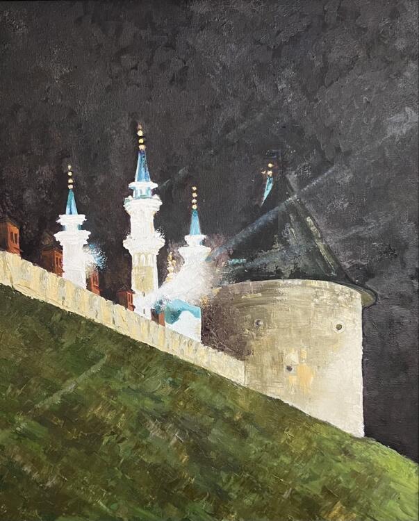 Картина «Казань. Кремль ночью»