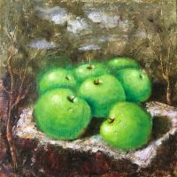 Картина "Яблочный спас"