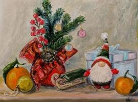 Картина "В преддверии праздника»