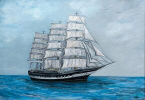 Картина "Крузенштерн»