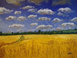 Картина «Пшеничное поле»