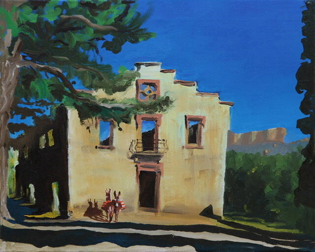 Картина «Ослики в Сан Марине»