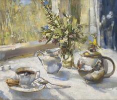 Картина «Утро. Белый натюрморт»