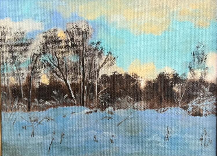 Пейзаж «Сумерки» Пейзаж «Сумерки»