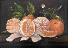 Натюрморт «Мандарины»