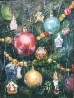 Картина «Новогодние шары»