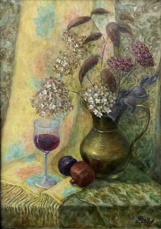 Картина «Гранатовый сок» Картина «Гранатовый сок»