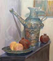 Натюрморт «Кувшин и гранаты»