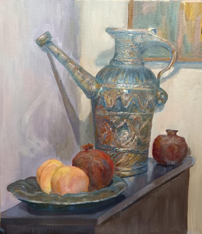 Натюрморт «Кувшин и гранаты» Натюрморт «Кувшин и гранаты»
