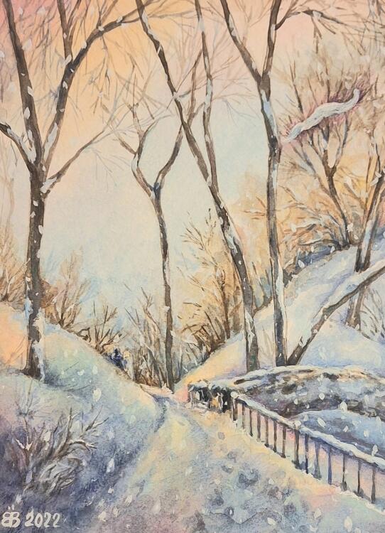 Картина «Белая птица»