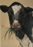 Картина "Портрет коровы"