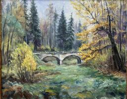 Картина «Усадьба Середниково»