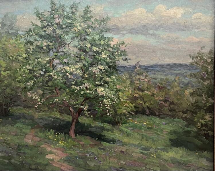 Картина «Весна в Крылатском»