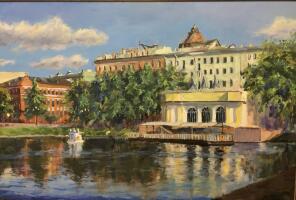Пейзаж «Патриаршие пруды»