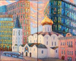 Картина "Храм на Белорусской"