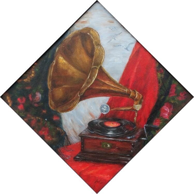 Картина "Крики чайки белоснежной»