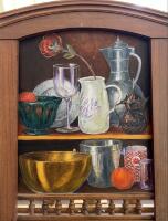 Картина «Натюрморт с посудой»