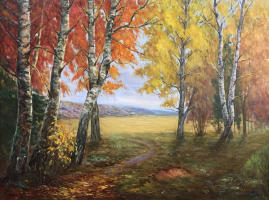 Пейзаж «Золотая осень»