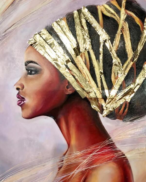 Картина "Африканка"