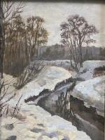 Пейзаж «Последние зимние дни»