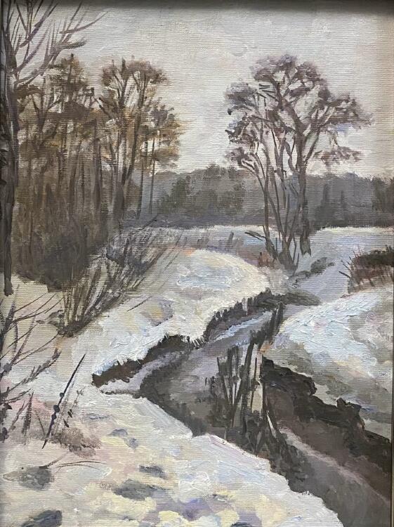 Пейзаж «Последние зимние дни»