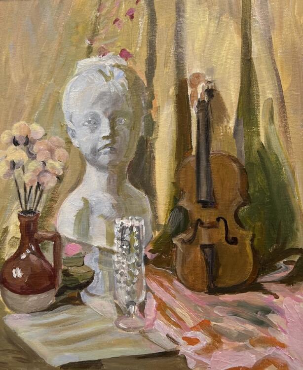 Натюрморт «Пудровое настроение" Натюрморт «Пудровое настроение"