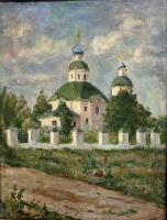 Картина «Церковь на Новоясеневском проспекте»