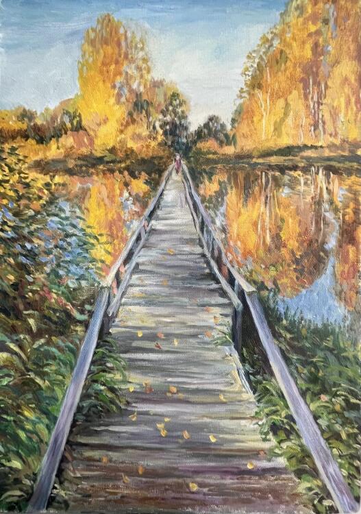 Картина «Осенний день»
