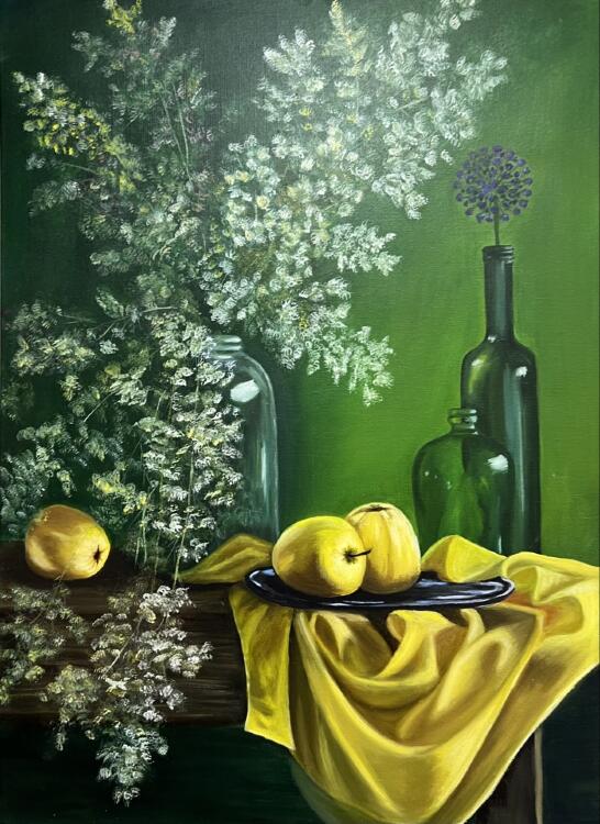 Натюрморт «Изумрудный» Натюрморт «Изумрудный»