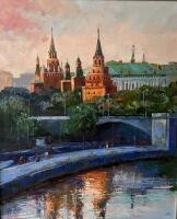 Картина «Вечерняя Москва»