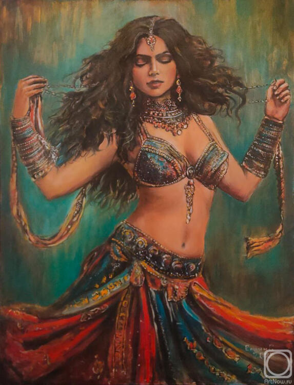 Картина «Мароканская танцовщица» Картина «Мароканская танцовщица»